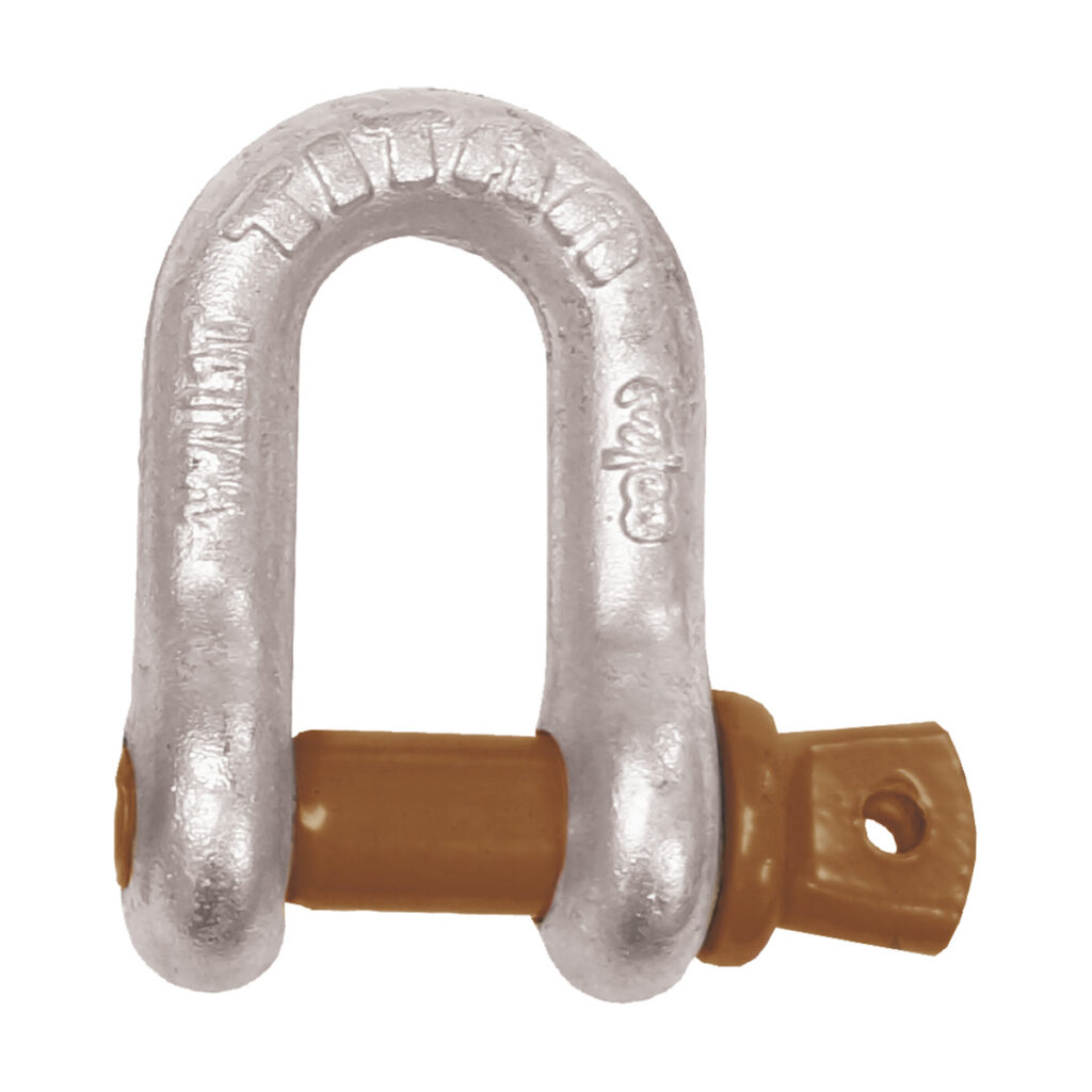 Titan Galvanised Tested D Shackle 13mm