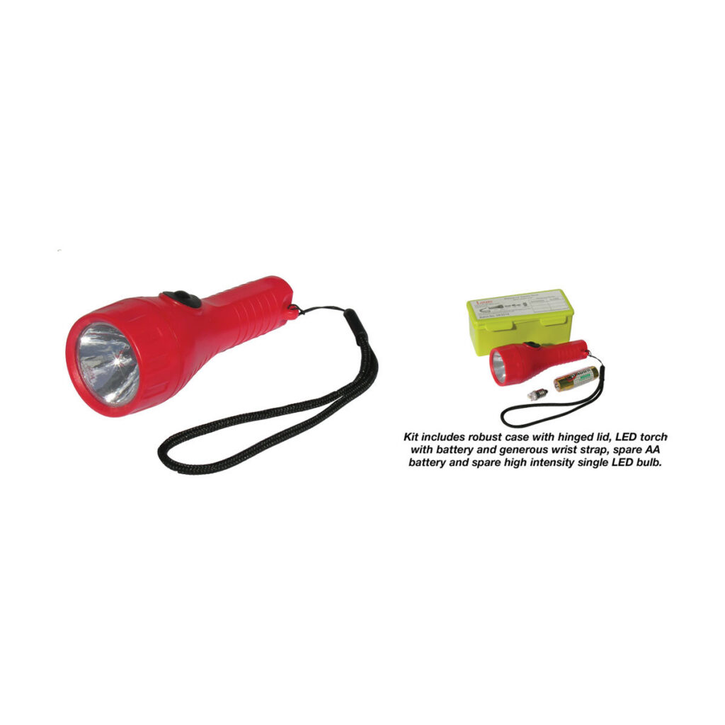 BLA Torch High Intensity LED Waterproof Floating Inc Battery