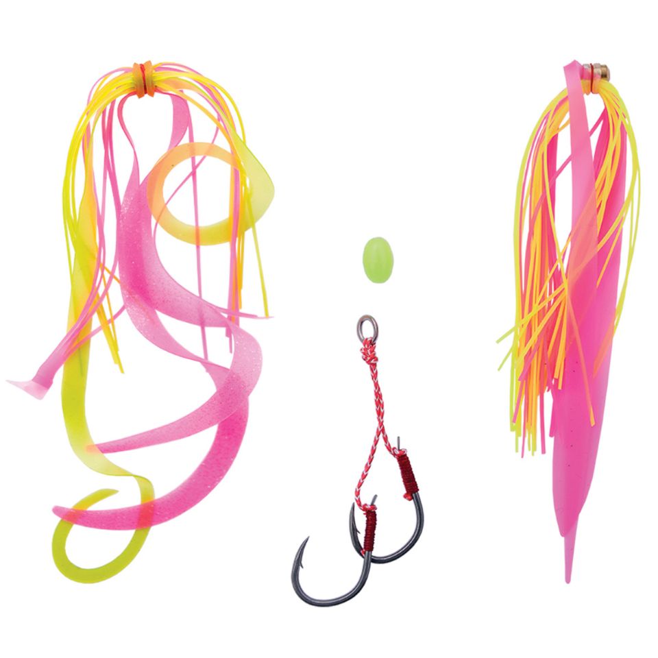 Sunakku Jig Skirt & Hook Set 1/0