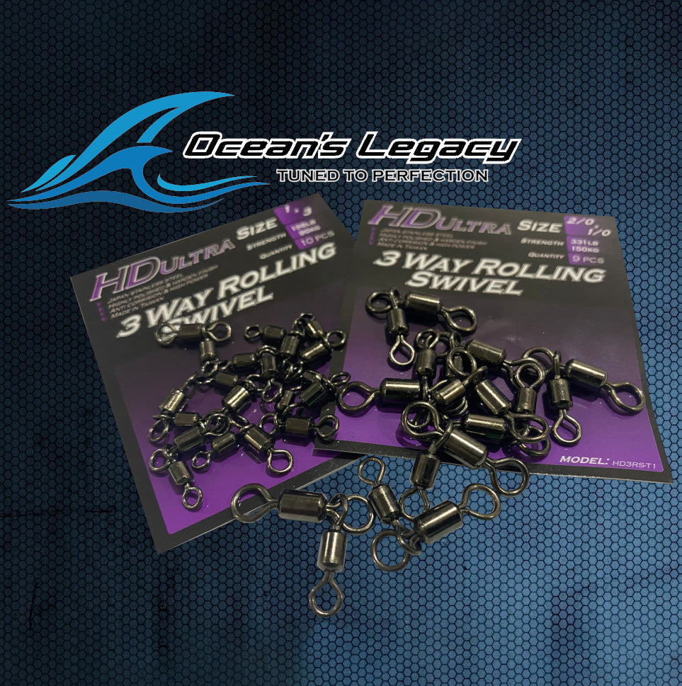 Oceans Legacy 3 Way Swivels