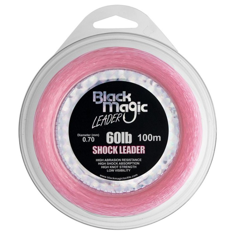 Black Magic Pink Shock Leader
