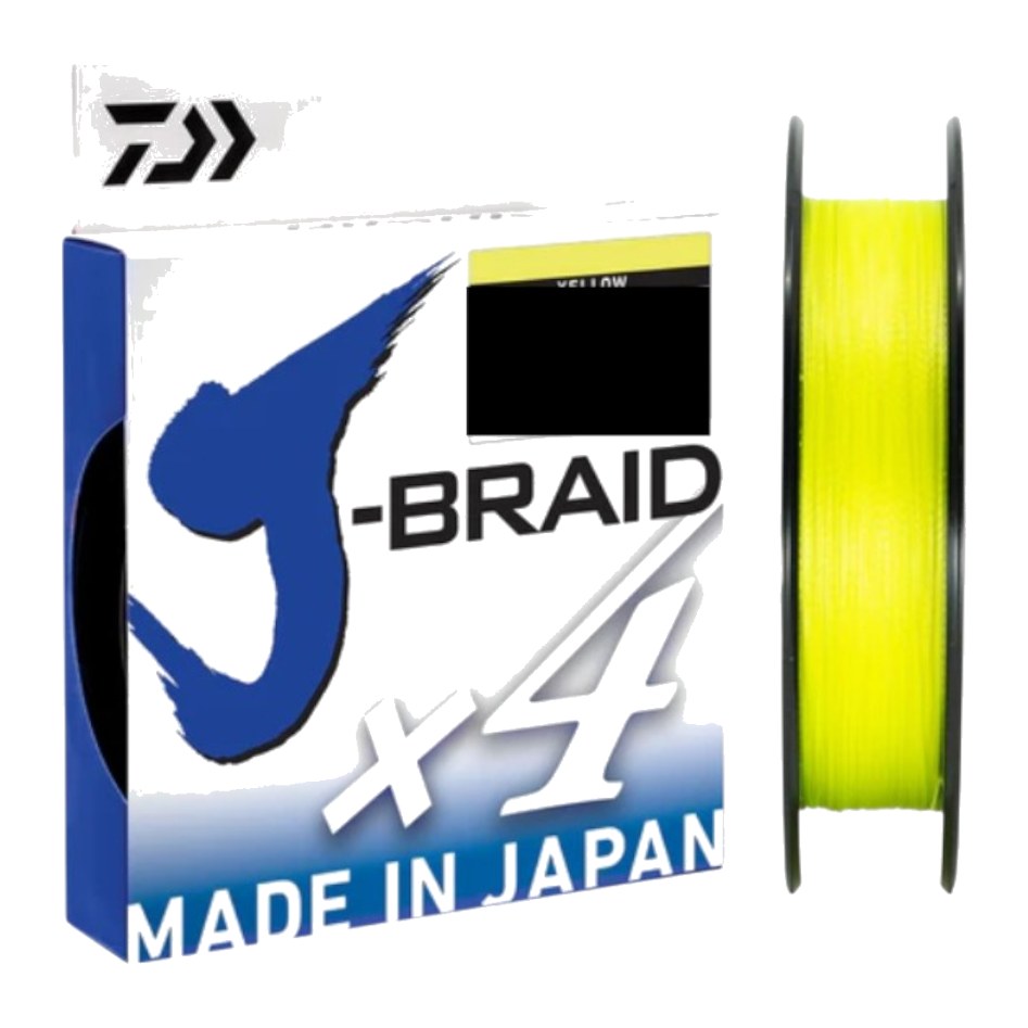 Daiwa J-BRAID X4 135M Yellow