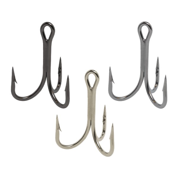 DISC - VMC 8527 TI Fishfighter Treble 6X Tinned 5Pk