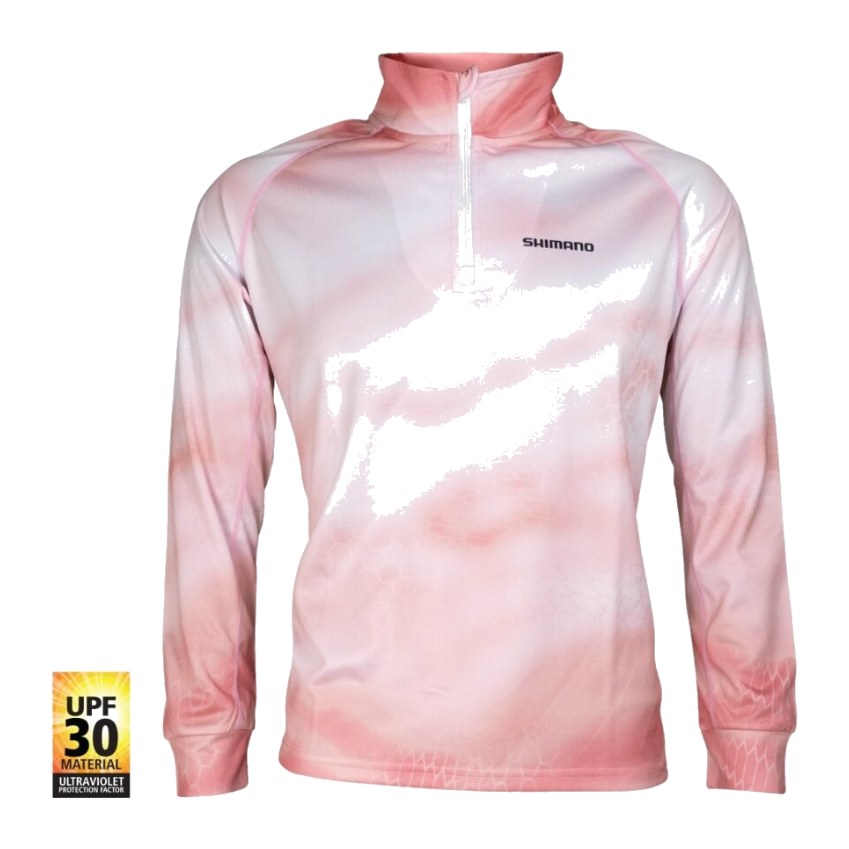 Ladies Sublimated Pink Wave