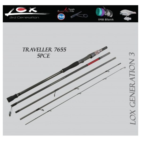 Lox 3rd Generation Travel Rod 7655 III