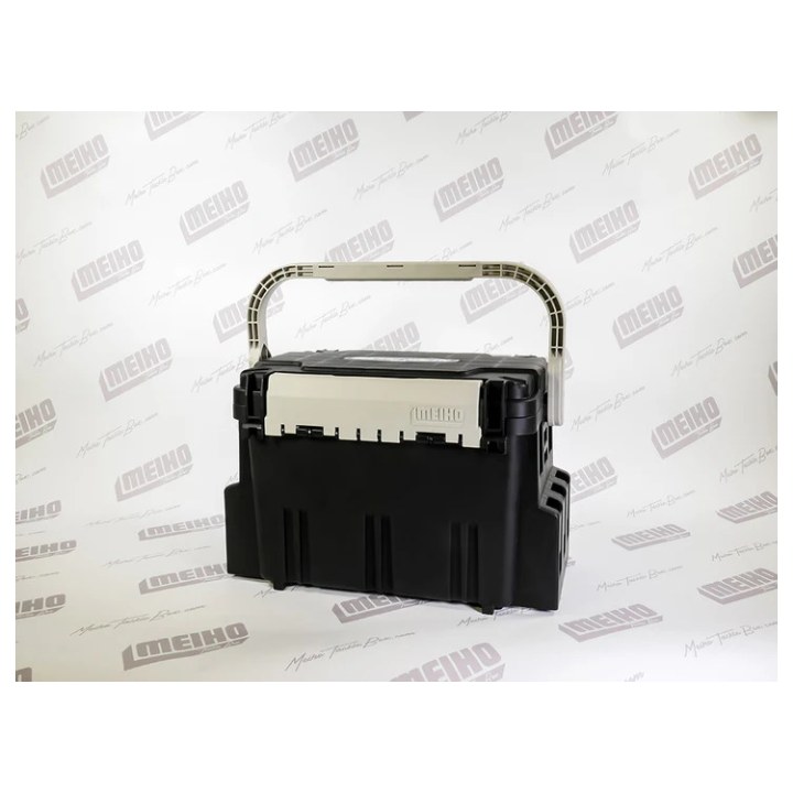 Meiho Bucket Mouth 5000 Black Tackle Box