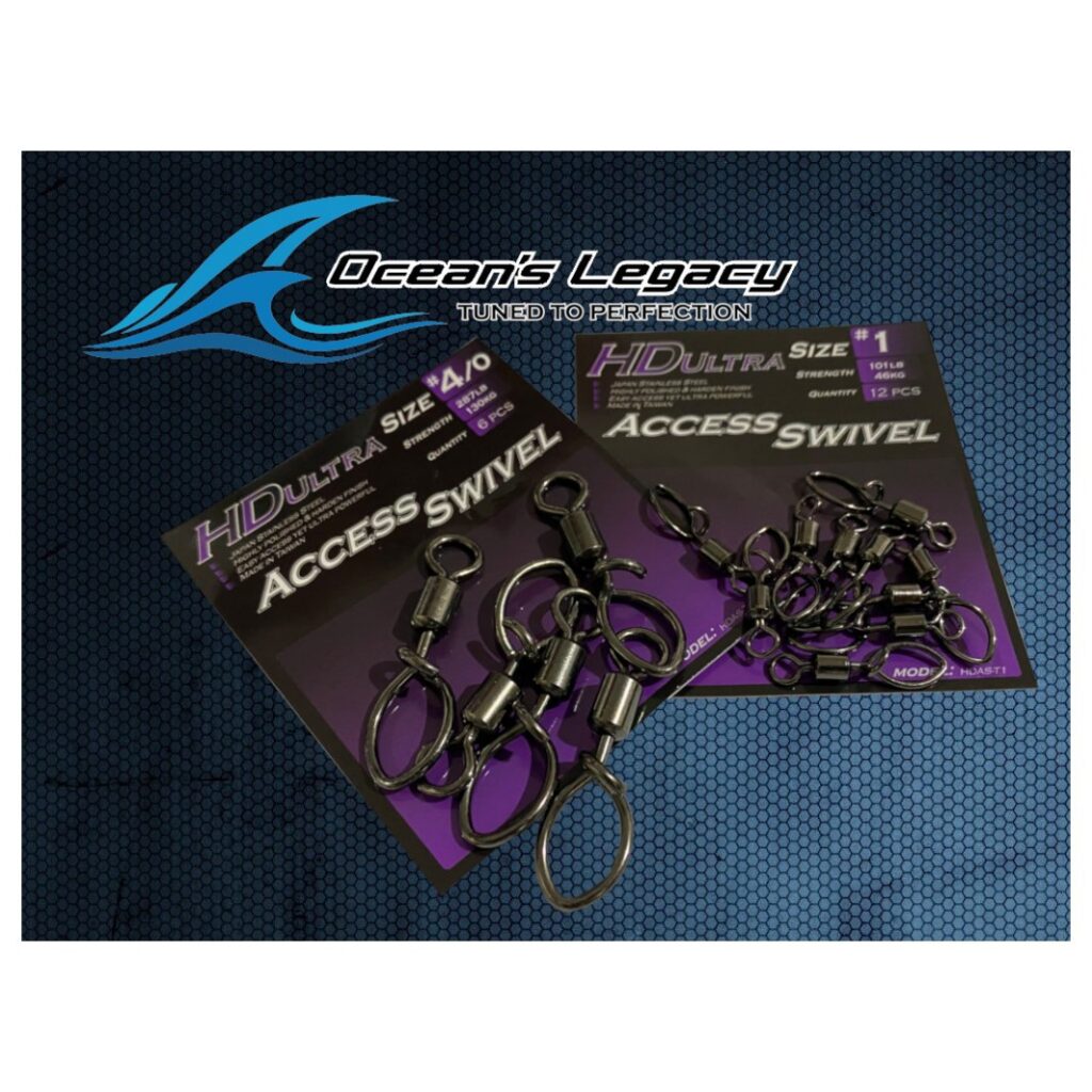 Oceans Legacy Access Swivels