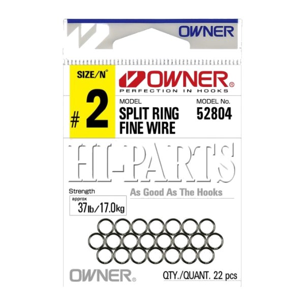 Owner® P-04 Fine Wire Split Rings