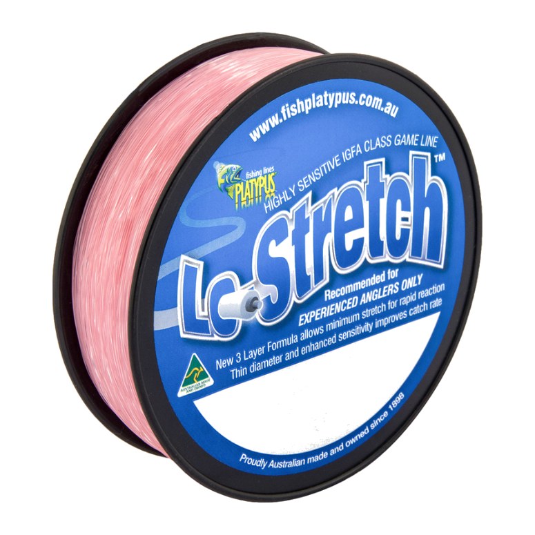 Platypus Lo -Stretch Monofilament -300m Pink