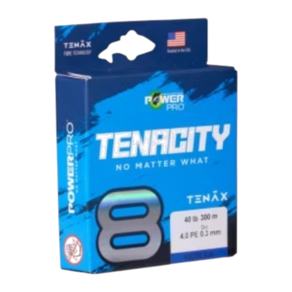 POWER PRO TENACITY BRAIDED LINE 150M - ELECTRIC BLUE