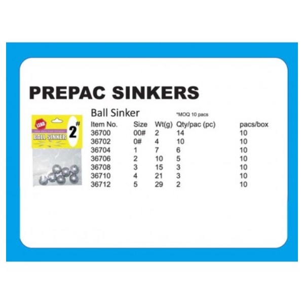 Pre pac sinkers Ball