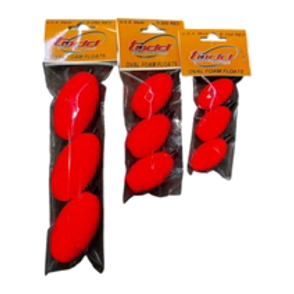 Red Oval Float