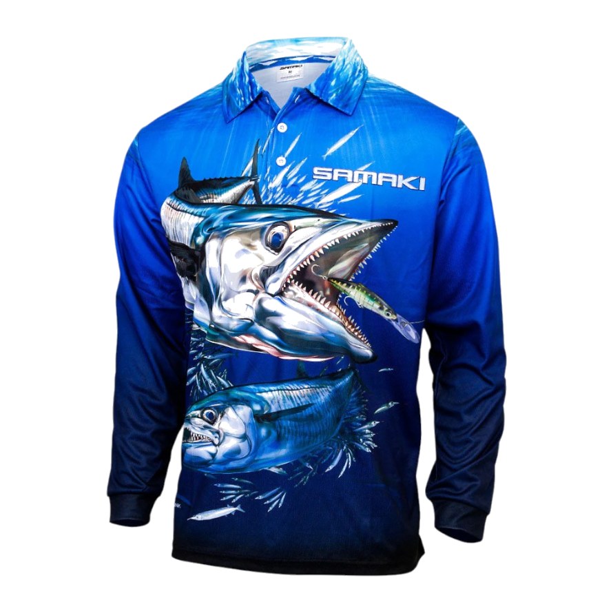 Samaki Spanish Mackerel L/S Shirt