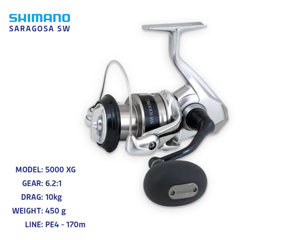 Shimano Jewel + Saragosa Jig Spin Combo
