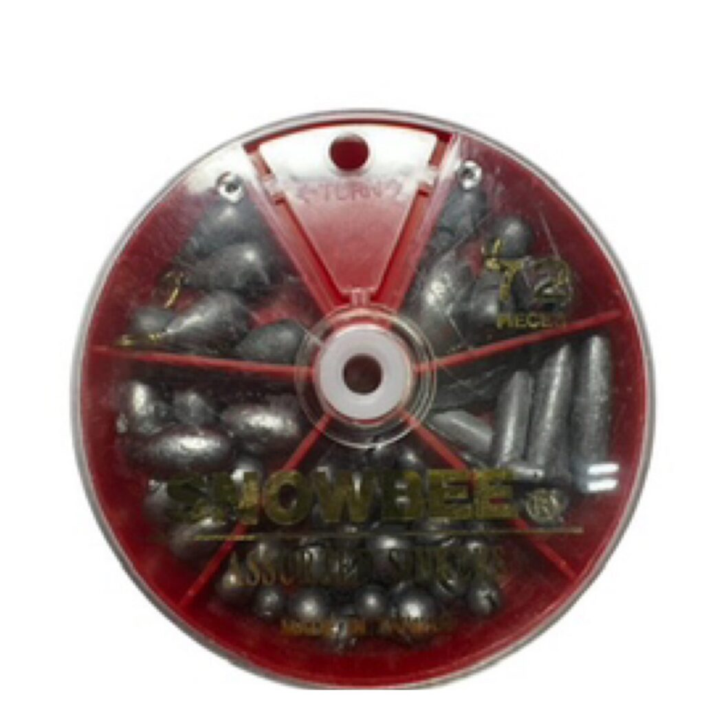 Snowbee Assorted Sinkers 72 pc