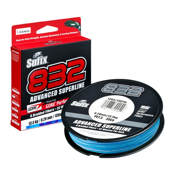 Sufix 832 Braid 300Yds Coastal Camo