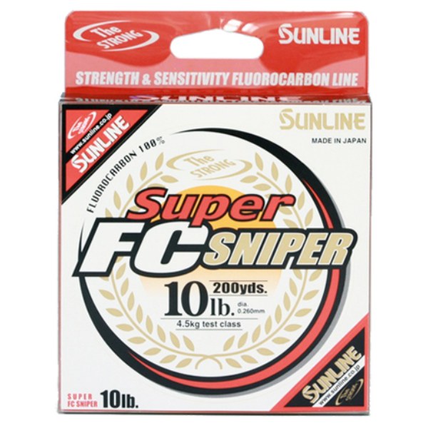 Sunline Super Fc Sniper Flurocarbon - 200 Yd