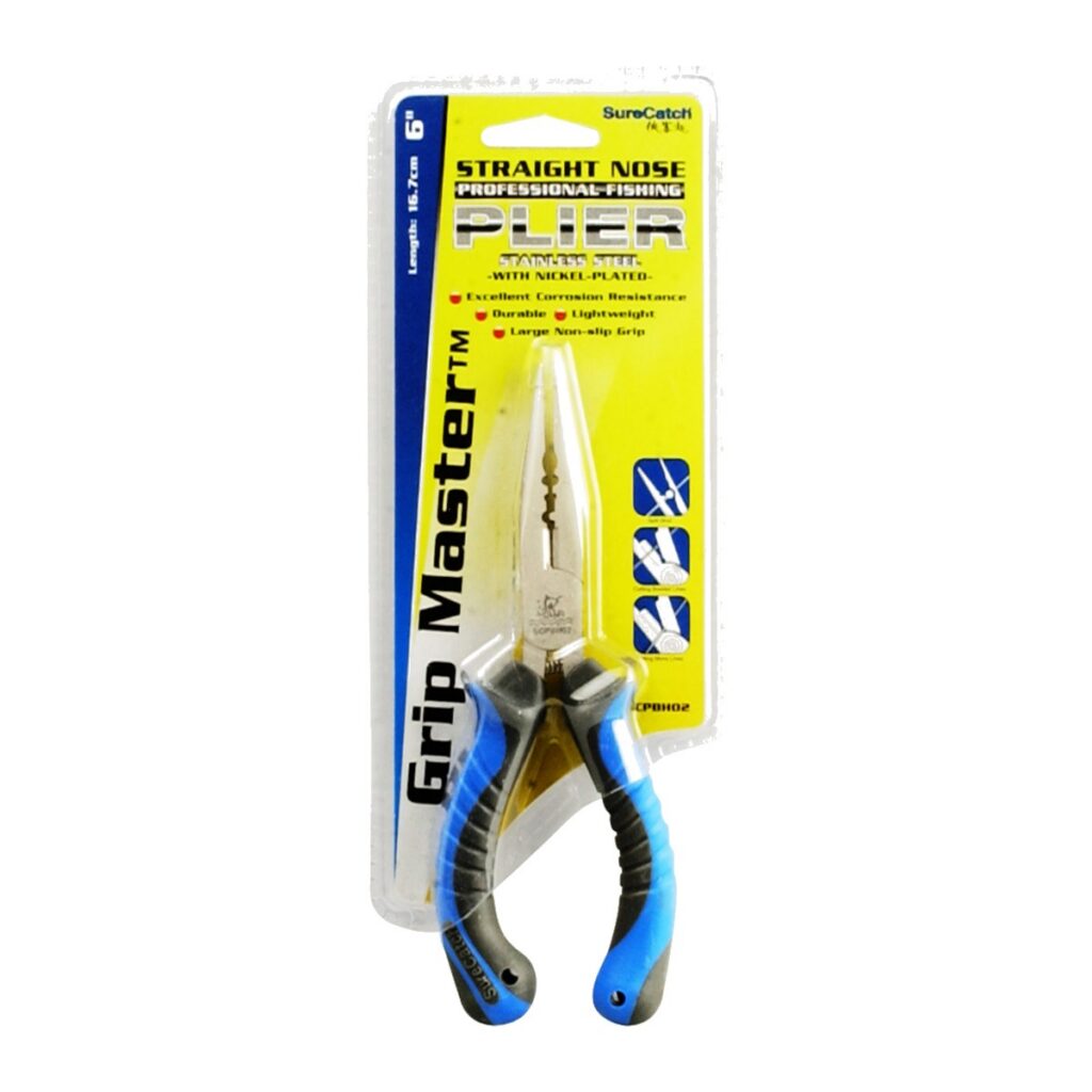 Surecatch 6" Straight With Wire Cutter