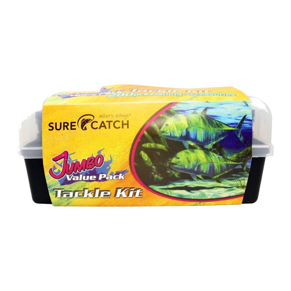 Surecatch Jumbo Tackle Kit 200Pce