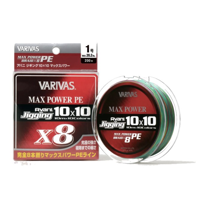 Varivas Jigging10×10Max PowerPE X8 300M