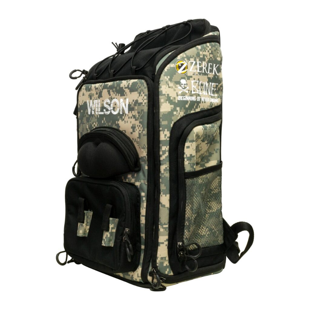 Wilson Platinum Backpack Digicamo 3 Tray 25 X 30 X 55Cm