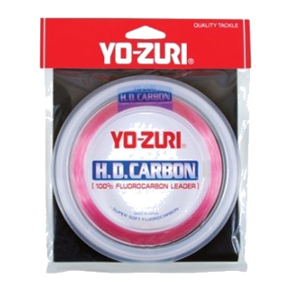 Yo-Zuri Carbon Leader 30Yd Pink